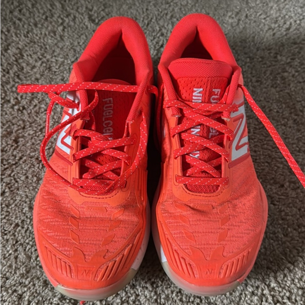 New Balance Bright Red Running Shoes